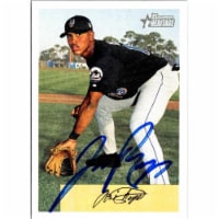 Autograph Warehouse 702710 Jose Reyes Signed New York Mets 2002 Bowman Heritage No.183 Baseba