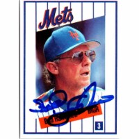 Autograph Warehouse 702811 Bud Harrelson Signed New York Mets 1991 Kahns No.3 Baseball Card