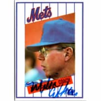 Autograph Warehouse 702902 Mike Cubbage Signed New York Mets 1991 Kahns No.4 Baseball Card