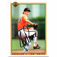 Autograph Warehouse 689686 Joe Price Autographed Baltimore Orioles 1990 Bowman No.245 Basebal