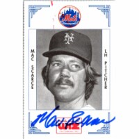 Autograph Warehouse 702338 Mac Scarce Signed New York Mets 1991 Wiz Mini No.346 Baseball Card