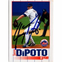Autograph Warehouse 702886 Jerry Dipoto Signed New York Mets 1995 Kahns No.45 Baseball Card