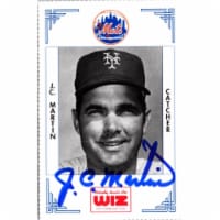 Autograph Warehouse 702348 Jc Martin Signed New York Mets 1991 Wiz Mini No.250 Baseball Card