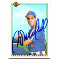 Autograph Warehouse 725254 Mike Marshall Autographed New York Mets 1990 Bowman No.132 Basebal