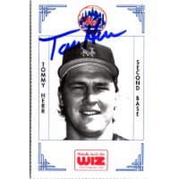 Autograph Warehouse 702382 Tom Herr Signed New York Mets 1991 Wiz Mini No.178 Baseball Card