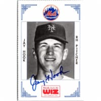 Autograph Warehouse 702381 Jay Hook Signed New York Mets 1991 Wiz Mini No.188 Baseball Card