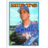 Autograph Warehouse 702673 Lee Mazzilli Signed New York Mets 1988 Topps No.308 Baseball Card