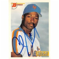 Autograph Warehouse 688481 Al Shirley Autographed New York Mets 1993 Bowman No.566 Baseball C