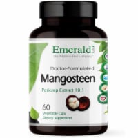Emerald Labs Mangosteen, with Mangosteen Pericarp Powder and Extract, 60 Vegetable Capsules