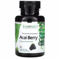 FruitrientsX Acai Berry Freeze Dried Fresh Protein, 60 Vegetarian Capsules