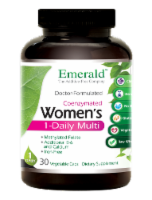 Emerald 1-Daily Women's Multivitamin Vegetable Caps