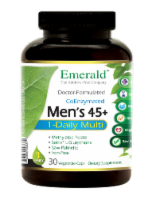 Emerald 1-Daily Men's 45+ Multivitamin Vegetable Caps