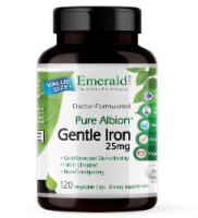 Emerald Labs™ Gentle Iron Vegetable Caps 25mg Value Size