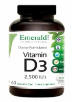 Emerald Labs Vitamin D-3 2500 IU Vegetable Capsules