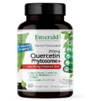 Quercetin Phytosome 250 mg + Zinc 10 mg Herbal Supplement