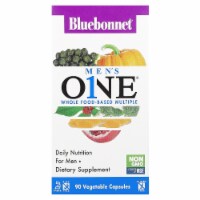 Bluebonnet Nutrition Men's ONE Whole Food-Based Multiple - 90 Vegetable Capsules