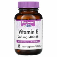 Bluebonnet Nutrition Vitamin E 268 mg (400 IU) - 50 Softgels