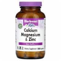 Bluebonnet Nutrition Calcium Magnesium & Zinc Bone Health - 180 Caplets