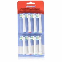 PURSONIC EB25-8 Floss Action Replacement Brush Heads for Oral B - Pack of 8