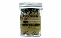 Stampendous Fran-Tage Glitter Glass 1.43oz Silver
