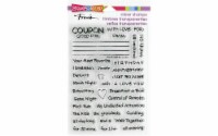 Stampendous Clear Stamp Fran's Coupons Gift