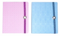 PlanAhead Ombre Poly Tabbed Journal - Assorted