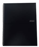 PlanAhead Large Black Notebook