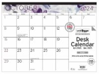 PlanAhead 2025 22 x 17 Inch Desktop Calendar, 1 ct - QFC