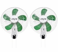 Active Air ACF16 16in 3-Speed Mountable Oscillating Hydroponic Grow Fan (2 Pack)