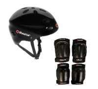 Razor V17 Child Skateboard/Scooter Sport Helmet with Pro Knee & Elbow Pads Set
