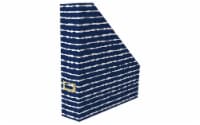 Lady Jayne Magazine Holder Indigo Lines
