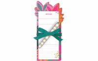 Lady Jayne Die Cut Note Pad W/Pen Leaves