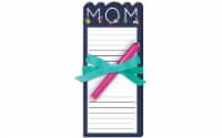 Lady Jayne Die Cut Note Pad W/Pen Mom Letters