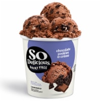 SO Delicious Dairy Free Chocolate Cookies 'N' Cream with Cashew Milk Base Frozen Dessert Pint