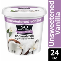 SO Delicious® Dairy Free Unsweetened Vanilla Coconutmilk Yogurt Alternative