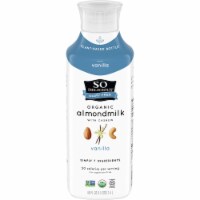 SO Delicious Dairy Free Organic Vanilla Almondmilk Perspective: Main