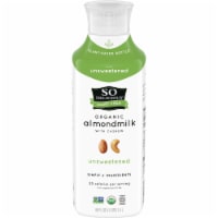 SO Delicious Dairy Free Organic Unsweetened Almondmilk Perspective: Main