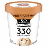 SO Delicious® Dairy Free Salted Caramel Frozen Dessert Pint Perspective: Main