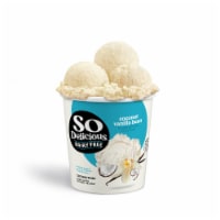 So Delicious Dairy Free Vanilla Bean Coconut Milk Frozen Dessert Carton Perspective: Main
