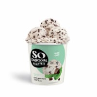 So Delicious Dairy Free Mint Chip Coconut Milk Frozen Dessert Carton Perspective: Main