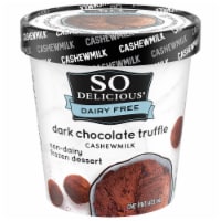 SO Delicious Dairy Free Dark Chocolate Truffle Cashewmilk Frozen Dessert