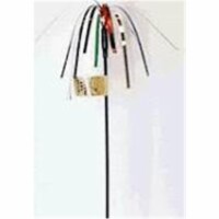 Cat Claw 744632003502 18 in. Cat Teaser Mylar Wand Toy