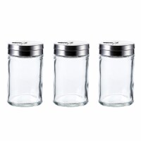 WHOLE HOUSEWARES Salt & Pepper Shaker Set of 3 (2X3.15inch)