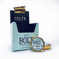 Colts Chocolates Bolts Milk Chocolate Peanut Butter & Almonds Cup Perspective: Main