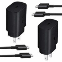 Super Fast Charger Compatible with Samsung Galaxy Type C Fast Charging Cable 2-PACK