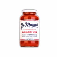 Yo Mama's Foods Keto Burgundy Wine Pasta Sauce - Pack of (1) - No Sugar Added