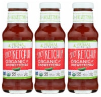 Primal Kitchen Spicy Ketchup Organic and Unsweetened 11.3 Ounce | 3-pack