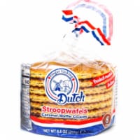 Finger Licking Dutch, Caramel Stroopwafels, 8-Pack (QTY:12)