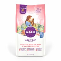 Halo Adult Cat Pour Chats - Holistic Wild Salmon and Whitefish - 6 lb