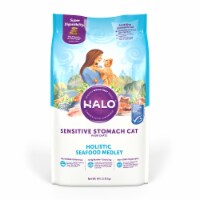 HALO Sensitive Stomach Seafood Medley Natural Dry Cat Food